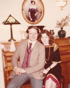 Laura Christina and her husband, Marion